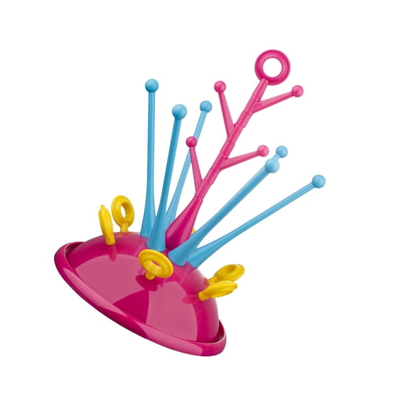 MERRYHAPY Baby Bottle Drying Rack with Detachable Branches and Water Storage Base, , Safe, Holds Up to 6 Bottles