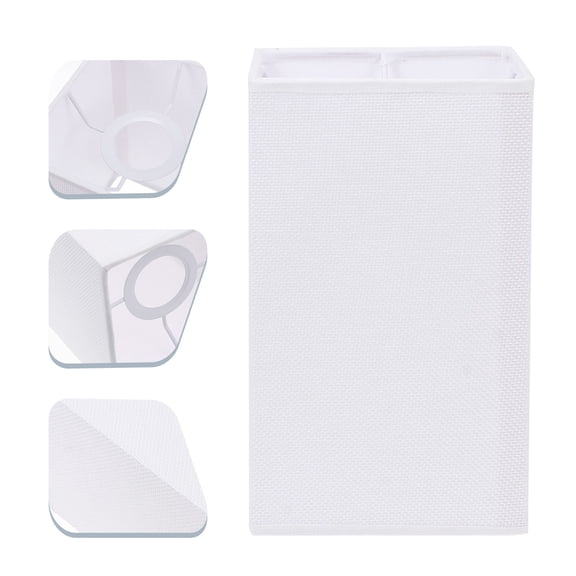 MERRYHAPY White Fabric Lamp Shade Cover for Ceiling and Wall Lights, Light Diffuser for Home and Office Lighting Fixtures