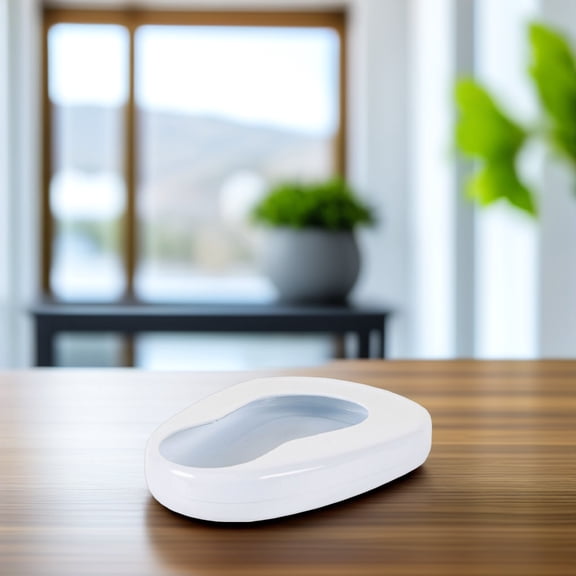 MERRYHAPY Bed Urinal for Women Disabled Enamel 1Pcs White