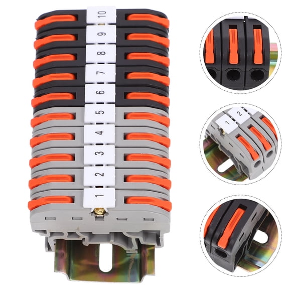 MERRYHAPY Automotive Wire Connectors DIN Terminal Kit, Assorted Colors, Electrical Crimp Terminals Set
