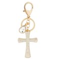 thumbnail image 1 of MERRYHAPY Lightweight Cross Keychain, Stylish Alloy Pendant for Bag Charm and Everyday Use, 1 of 8