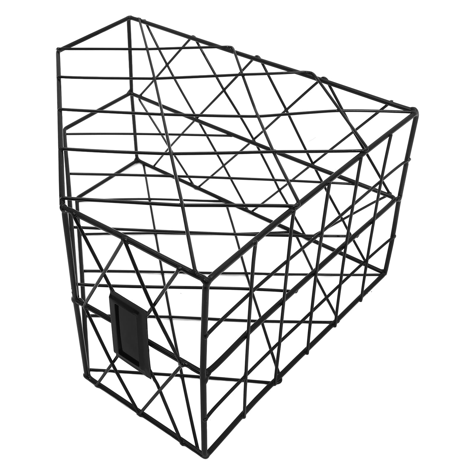 MERRYHAPY cate Black Iron Book Organizer, Wear-Resistant, for Home and ...