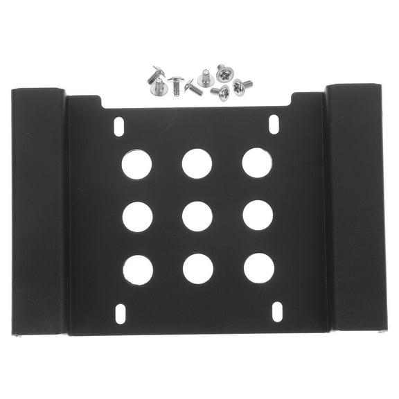 MERRYHAPY Universal SSD Mount Bracket Tool-Free Installation Black 1 Piece Space-Saving Hard Drive Holder