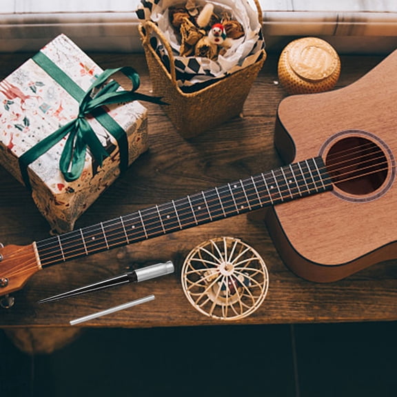 MERRYHAPY Steel Guitar Bridge Tool for Classical Guitar Maintenance and Repair, 1 Piece Multi-Function