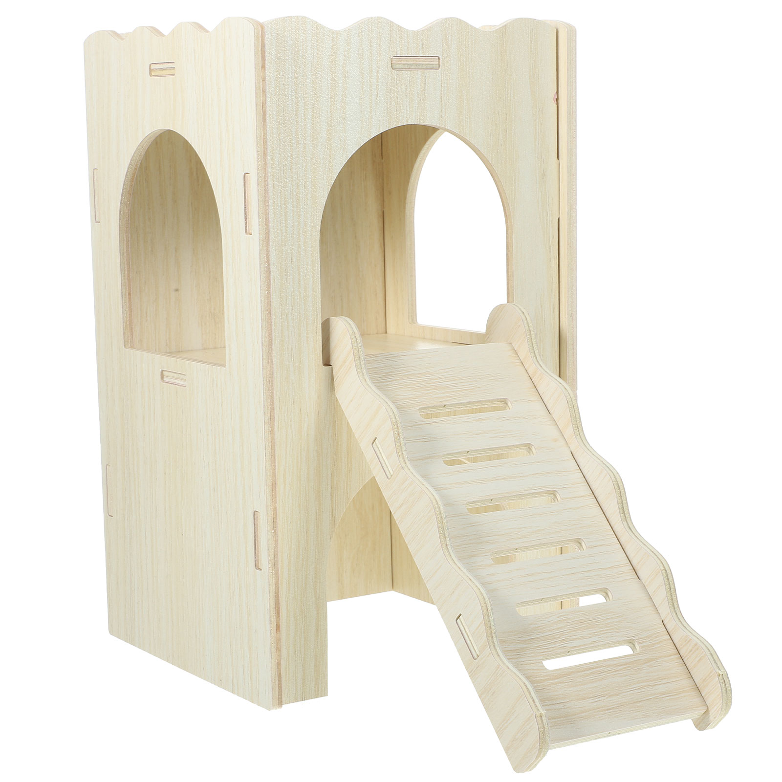 Picture of MERRYHAPY small pet hiding place hamsters hideout house 1 Set - Walmart.com