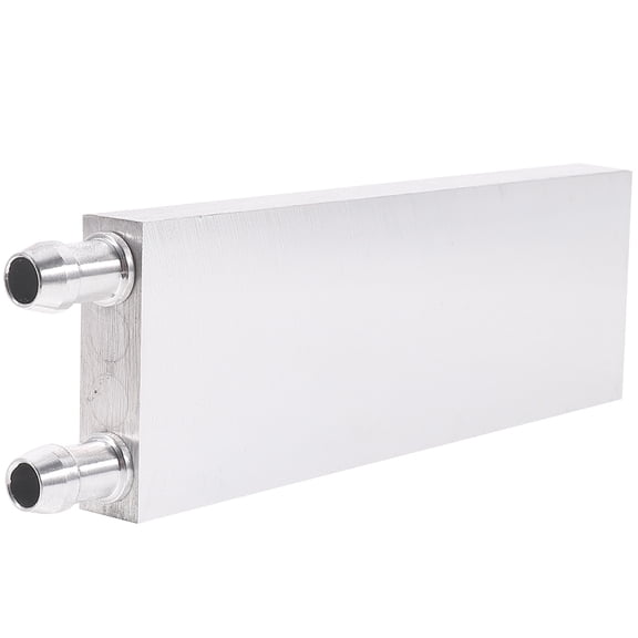 MERRYHAPY Computer CPU Water Cooler Aluminum Radiator Water Cooling System with Side Outlet