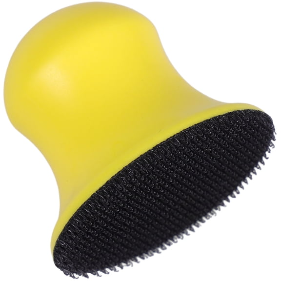 MERRYHAPY PU Foam Hand Sanding Block Yellow for Smooth Polishing and Finishing Wood Metal