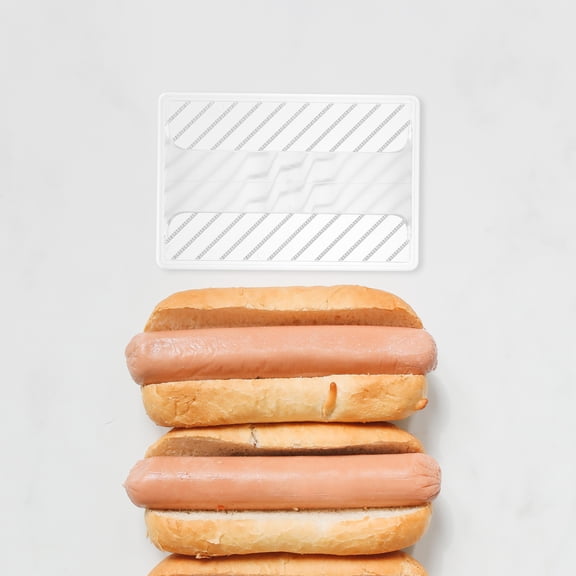 MERRYHAPY Hot Dog Splitter Kitchen Tool Set, ABS Plastic, 5.5 x 3.7 x 1.2 Inches, Easy and Preparation