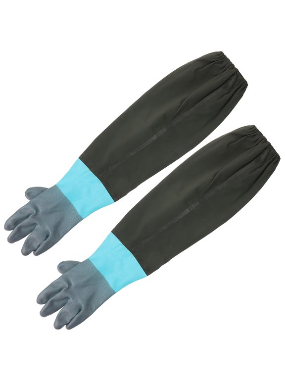 Flexible Working Gloves Multi Rubber Polyester for Wear