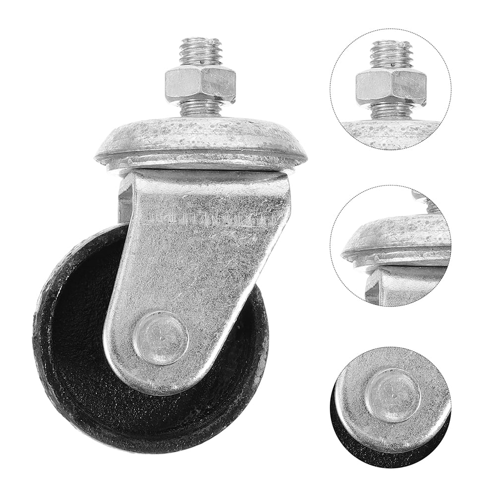 MERRYHAPY Hydraulic Floor Jack Stand Pads Garage Wheel Caster