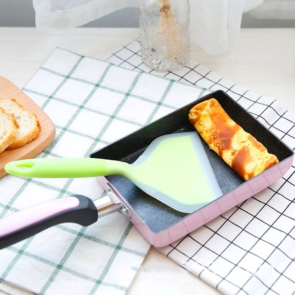 MERRYHAPY Food Grade Silicone Turner ula Light Green Dishwasher Safe Kitchen Utensil