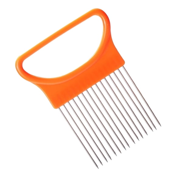 MERRYHAPY Tool Onion Fork Stainless Steel Onion Holder for Easy Slicing
