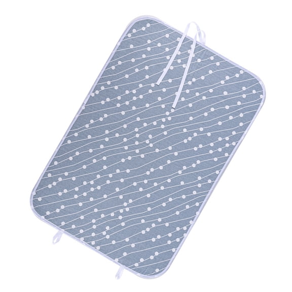 MERRYHAPY 1Pc Folding Heat Insulation Mat Light Grey Home Ironing Cushion for Quilting Embroidery Sewing