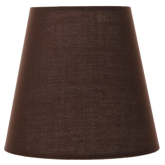 MERRYHAPY Linen Lamp Shade Decorative Coffee Color Cloth for Home Lighting and Room Decoration 1 Piece