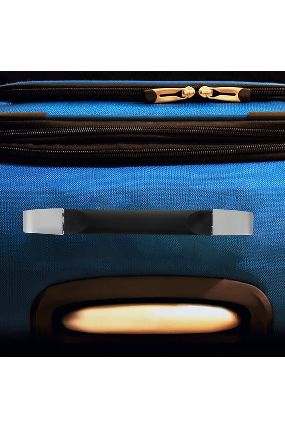 Black Luggage Handle Grip Replacement with Comfortable Design, Easy to Install Travel Accessory for Suitcases