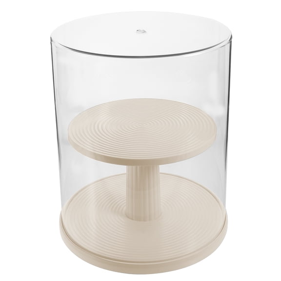 MERRYHAPY Mini Display Case Figurine Model Showcase, Assorted Colors, 1 Piece, Small Collectible Display Box