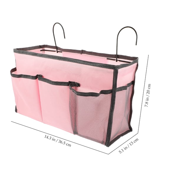 MERRYHAPY Dorm Room Bed Organizer Hanging Storage Pouch Portable Bag for Small Items and Daily Sundries