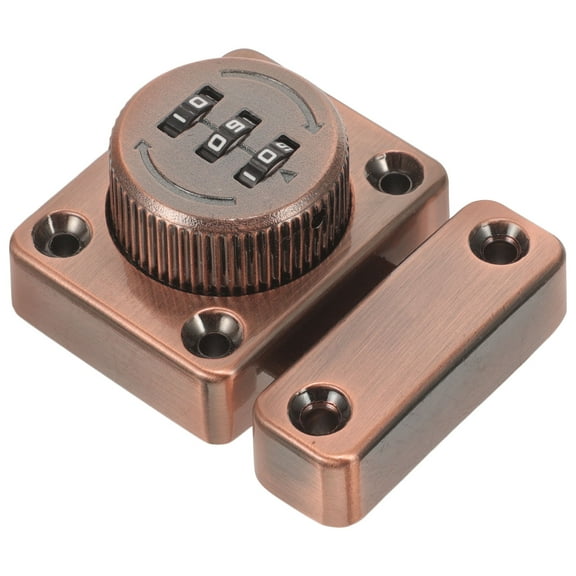 MERRYHAPY Mechanical Combination Lock Stainless Steel Anti-Theft Coffee Container Lock Set