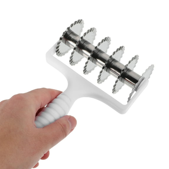 MERRYHAPY Stainless Steel Manual Dough Cutter for Easy and Efficient Kitchen Use, Perfect for Noodle and Pastry Preparation
