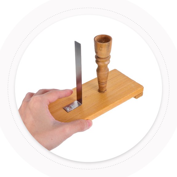 MERRYHAPY Brown Wooden Scientific Pendulum Tool for Educational Teaching and Physics Experimentation