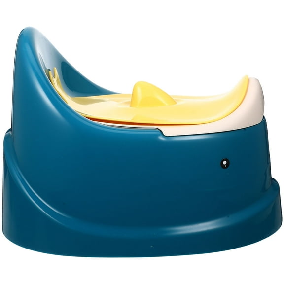 MERRYHAPY Lightweight Portable Blue Toddler Potty Seat for Travel and Home Use, Made of Durable PP Material, 1 Count