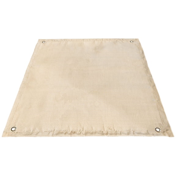 MERRYHAPY Portable Khaki Fiberglass Fireproof Mat for Outdoor Activities