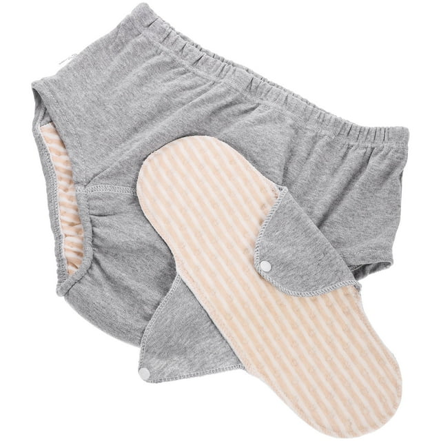 MERRYHAPY  Seamless Leakproof Nappy Covers Diapers Panties Elder Baby Grey