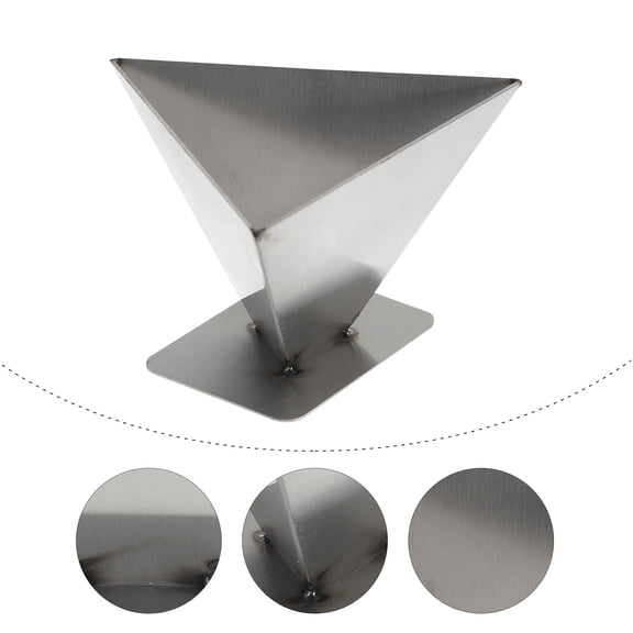 MERRYHAPY Triangular Food Mold Stainless Steel Rice Dumpling Mold Traditional Chinese Kitchen Accessory