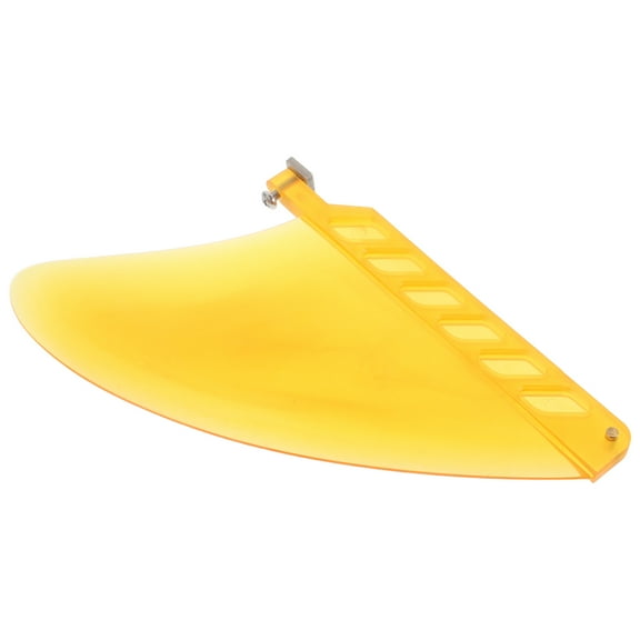 MERRYHAPY Tpu Surfboard Fins Orange Streamlined Balance for Better Control