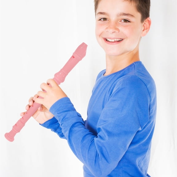 MERRYHAPY Soprano Plastic Recorder PVC Musical Instrument for Teens and Beginners German Swan Style 1 Set Easy to Play
