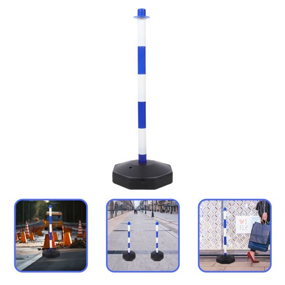 MERRYHAPY Traffic Delineator Cones Safety Posts Multi- for Traffic Control and Parking Lot Use