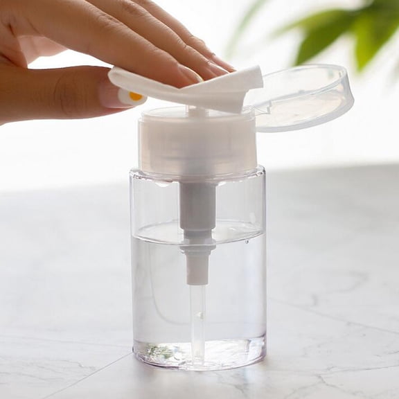 MERRYHAPY 2Pcs Transparent Empty Petg Bottles Leakproof Reusable Cleansing Water Storage Bottles