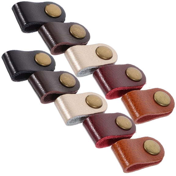 MERRYHAPY Cable Organizer for USB, Phone, Headphones with Adjustable Snap Closure, Cord Management Accessory