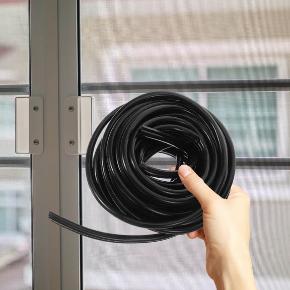 MERRYHAPY window weather stripping seal Sealing p Black 1Pack