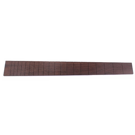 MERRYHAPY Semi-Finished Rosewood Guitar Fingerboard Coffee Color 20 Fret Fretboard