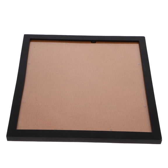 MERRYHAPY Wooden Record Display Frame Album Wall Mount for Music Office Decor 1 Set