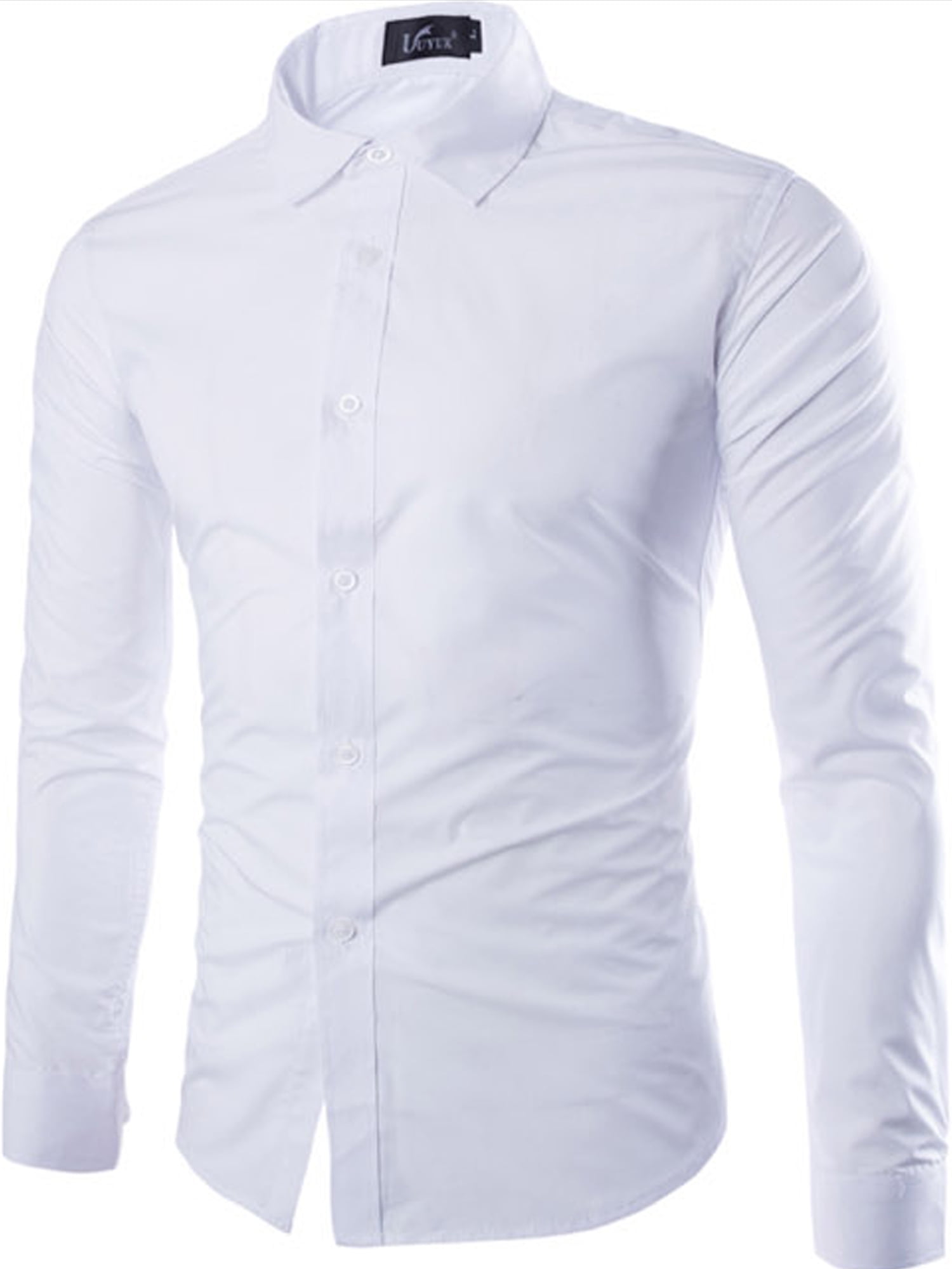 MERSARIPHY Men's Slim Fit Shirt Long Sleeve Dress Shirts - Walmart.com