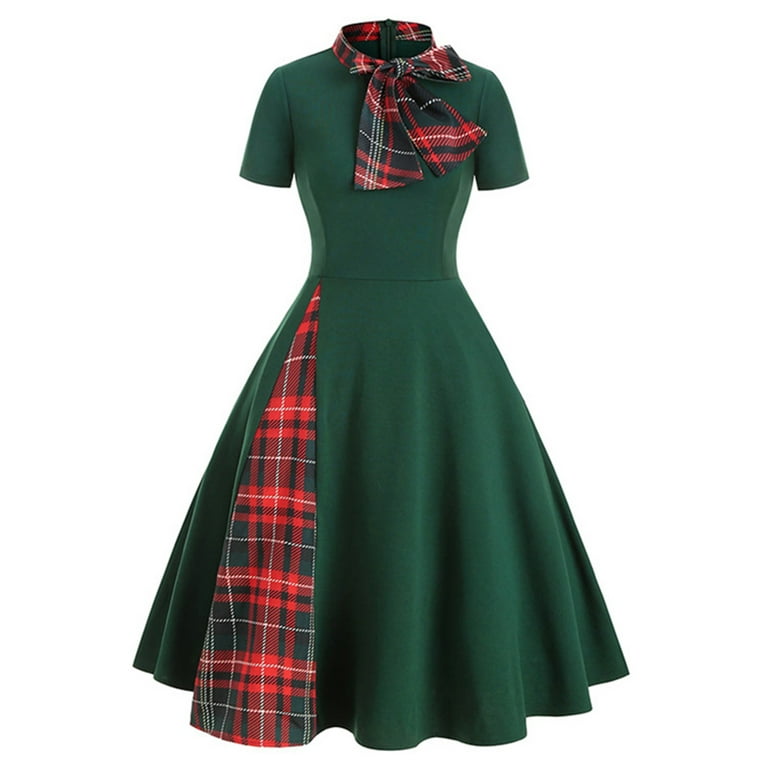 Christmas plaid clothing top