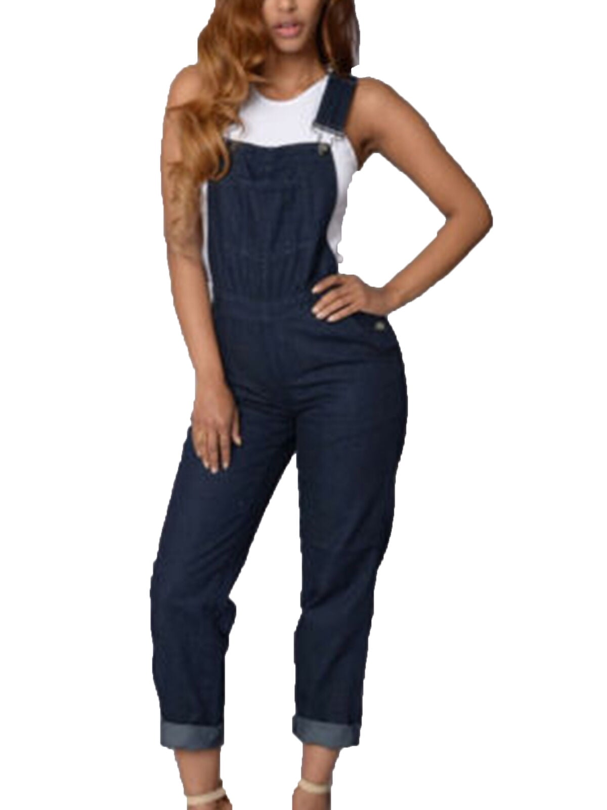 Summer Savings 2023! JERDAR Womens One Piece Jumpsuits Overalls Denim Jeans  Bib Trousers Long Pants Dungarees Work Pants for Women Jeans for Women