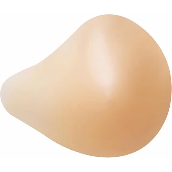 MERSTEYO Silicone Breast Forms - Mastectomy Prosthesis, One-Piece Concave Bra Pad, Natural Fake Breast