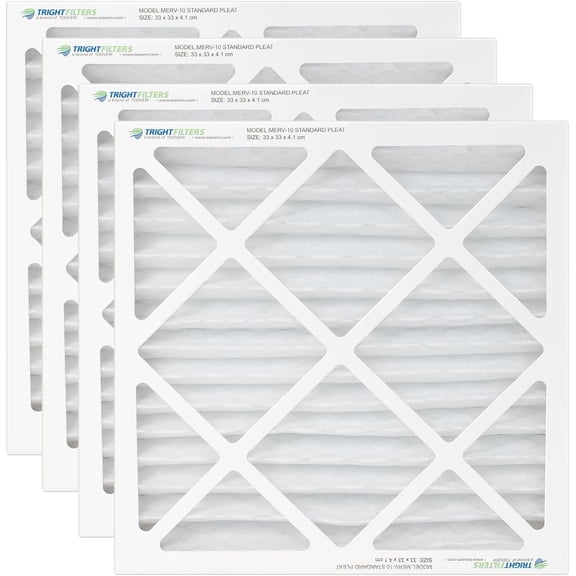 PuriSystems MERV-10 Air Scrubber Filter Replacement for PuriCare S1, S1 UV, and S1 UVIG, 4 Pack