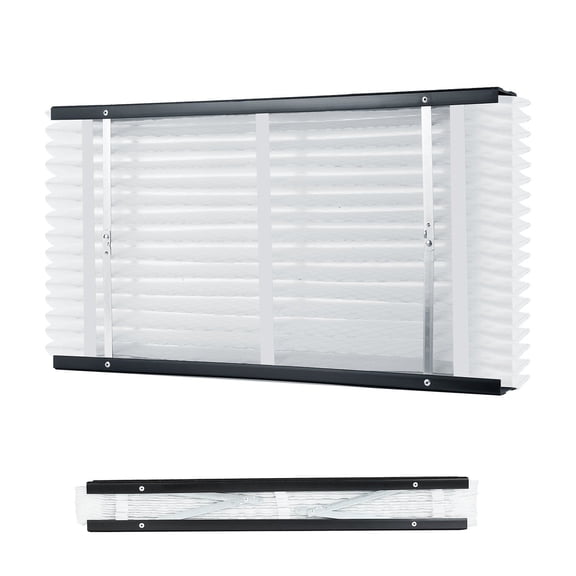 MERV 11 Electrostatic Pleated Air Filter 16x28x4 2 Pack, High Efficiency HVAC Furnace Filter for Home & Office