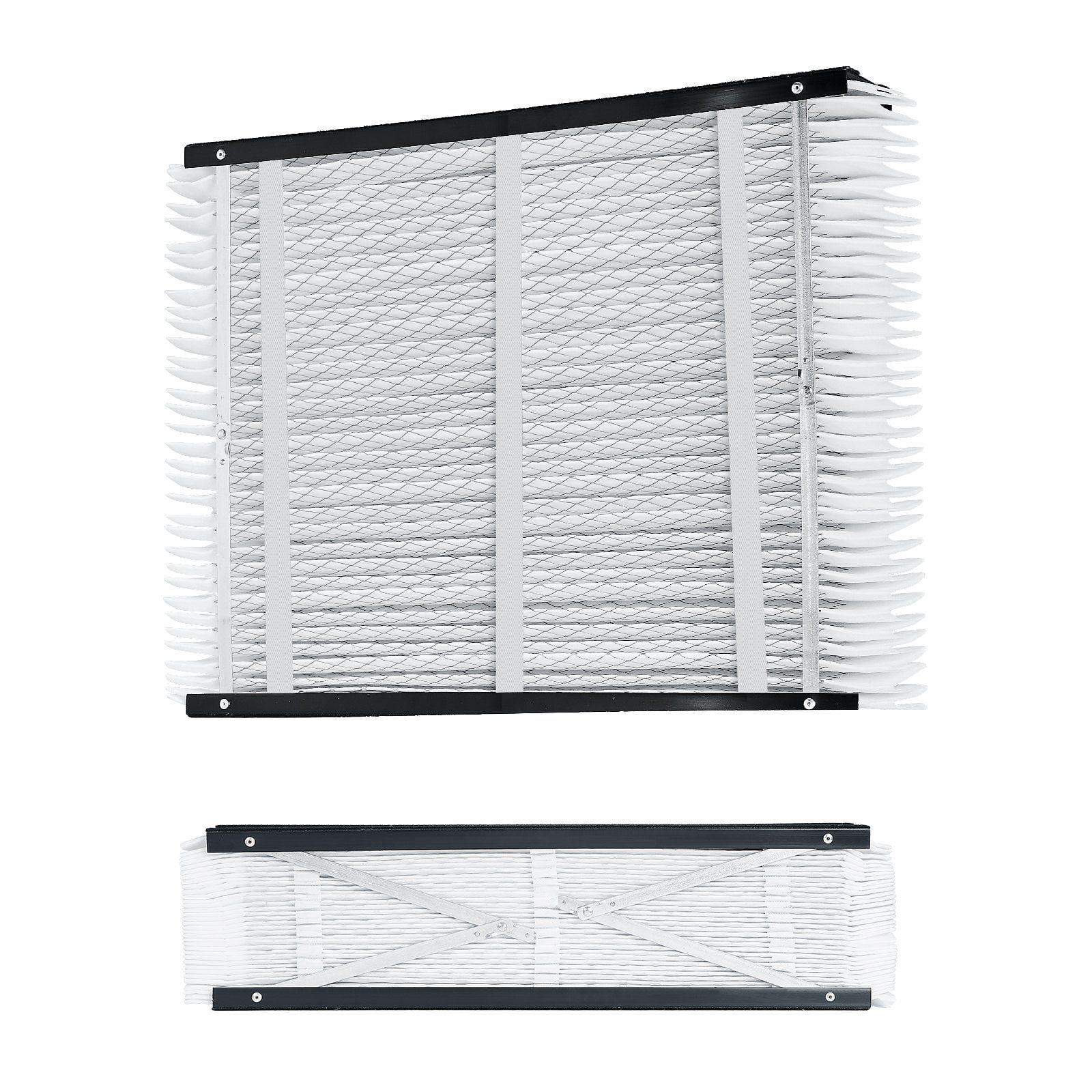 MERV 16 Air Filter 20x25x4 – Electrostatic Pleated HVAC Furnace Air Filter, 2-Pack