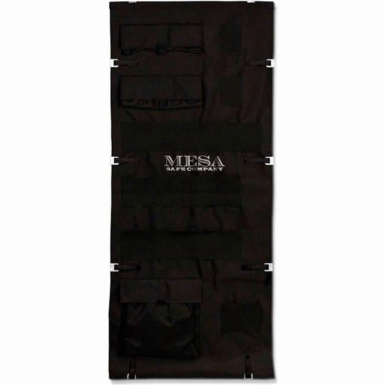 MESA Safe B1962384 PDO36 Pocket Door Organizer for Mesa MBF7236 Gun Safes, Black - 28.5 x 61.5 in.