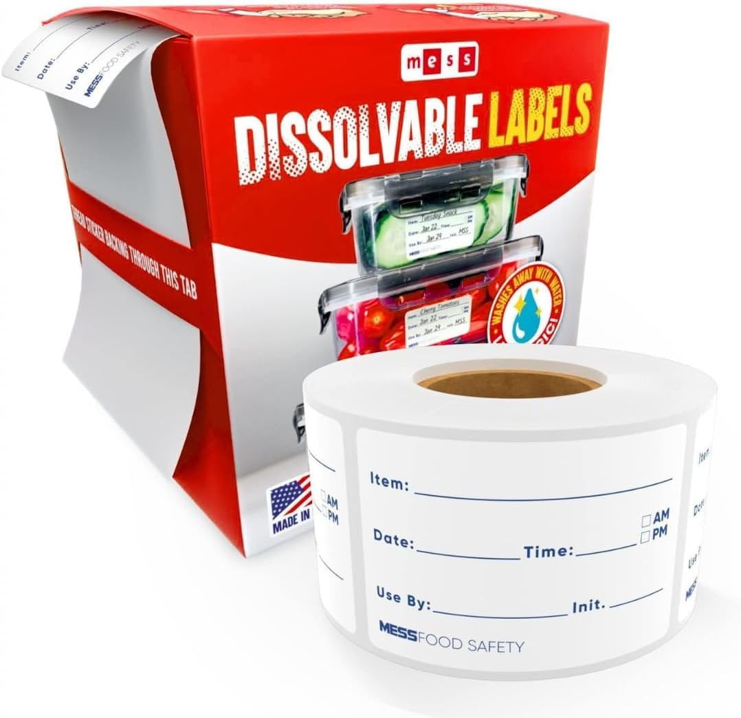 MESS Freezer Labels for Organizing Professional Containers - Walmart ...