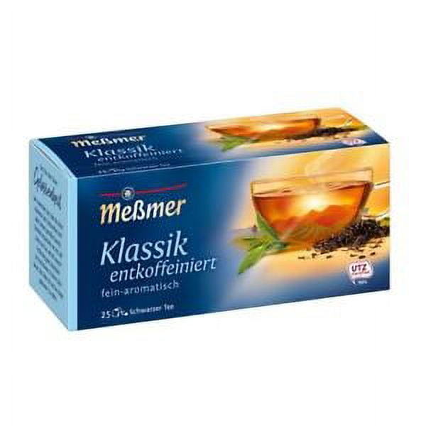 MESSMER KLASSIK CLASSIC -DECAF- black tea -25 tea bags- - Walmart.com