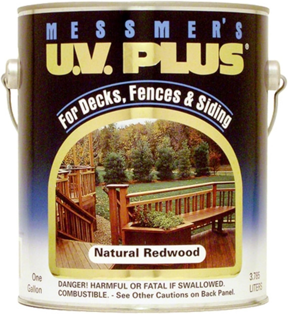 MESSMER'S MC5031 Gallon Redwood UV Plus Oil Based Wood Finish