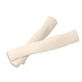 thumbnail image 1 of MESSUEN Arm Warmers Sun Protection Gloves Fingerless Gloves for Women Gloves Women Thermal Gloves Safety Gloves for Men Women's Gloves Beige One Size, 1 of 5