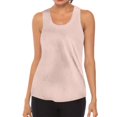 thumbnail image 1 of MESSUEN Athletic Tank Tops for Women Open Back Tops for Women Crew Neck Muscle Workout O Neck Breathable Backless Tank Yoga Tops Shirt Womens Dress Shirts Women Tops Summer Beige L, 1 of 5