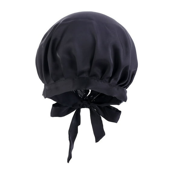 MESSUEN Beanie Cap Turban for Women's Sun Hat Women Head Wrap Sun Hats for Women Hat for Sun Headscarf Black One Size
